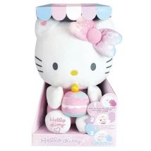 Hello Kitty Peluche Interactive Anniversaire +/- 26 Cm - Musique, Bougie Et Rire Interactifs. - Jemini