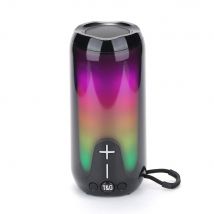 Enceinte Bluetooth Portable Led Haut-parleur Sans Fil Subwoofer Extérieur Tws Noir Yonis - Yonis