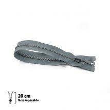 Fermeture Éclair Z53 - Moulée 6mm Non Séparable - 20 Cm - Eclair Prym