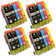 Pack De Cartouches Encre Compatibles Epson T2636 26xl Couleur Noir Cyan Magenta Jaune - Shop-story