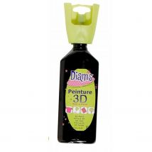Peinture 3d Multisurface 185 Ml - Brillant Noir - Diam's