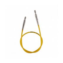 Cable Jaune 40cm Aigu. Circulaires/crochet Interchangeables - Knitpro 40 Cm Jaune - KnitPro