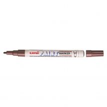 Marqueur Paint Marker Px21 Pointe Conique Fine 0,8 - 1,2mm Marron Uni-ball - Uni-Ball