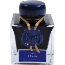 Encre Pour Calligraphie - Bleu Océan - Les Encres 1670 - Herbin - Flacon 50ml - Jacques Herbin