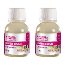 Parfum Pour Bougie 54 Ml - Senteur Citronnelle - Graines Creatives