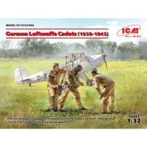 Cadets De La Luftwaffe Allemande (1939-1945) (3 Chiffres) (100% De Nouveaux Moules) - ICM