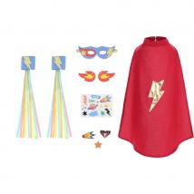 Costume De Super-héros Taille 4-7 Ans - PartyDeco