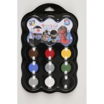 Palette Maquillage Enfant 9 Couleurs Héros - Grim'tout