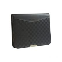 Conférencier A4 Zippé Avec Calculatrice - Collection Damiers - Noir - Cristo - Crisco