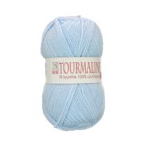 Lot De 2 Pelotes De Laine Layette Tourmaline Bleu Layette - Tourmaline