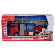 Camion De Pompier Grande Echelle Man Sonore Et Lumineux 30 Cm - Dickie Toys Sos - Dickie