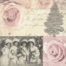 Serviette Four Ladies 20 Pièces - Graine Creative