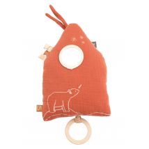 Peluche Mini Musical Maison Brodé - Sauthon