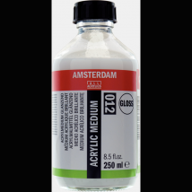 Médium - Peinture Acrylique - Brillant - Amsterdam - Flacon 250ml