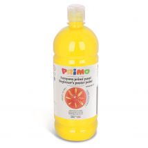 Gouache Ready-mix Premier Pas 1000 Ml Flacon Avec Bouchon Flux Control Jaune Primaire 201 Primo - Primo