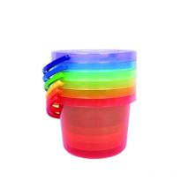 6 Seaux Colorés Translucides - Jilu