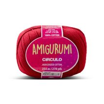 Circulo Amigurumi 125g – Le Fil Parfait Pour Vos Créations Au Crochet 3402 Rouge