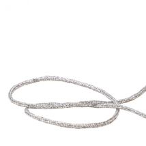Bobine 30m Cordon Chiné Métal 2mm Argent - My mercerie