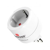 Skross Adaptateur De Voyage 10a Universel Blanc