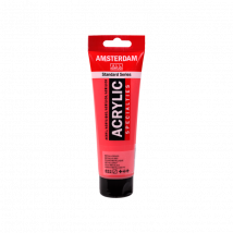 Peinture Acrylique En Tube - Rouge Métallique - 832 - Amsterdam - 120ml