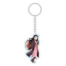 Demon Slayer: Kimetsu No Yaiba - Porte-clés Nezuko Holographic 7 Cm - Sakami Merchandise