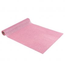Chemin De Table Étincelant Paillettes Roses - Annikids