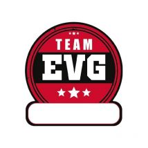 Stickers - Team Evg - Pour Personnaliser Tee-shirt - 12 Pièces - Mariage - Sudio