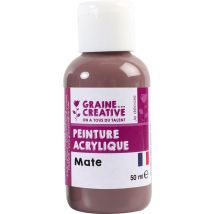 Peinture Acrylique 50ml Moka - Graine Creative
