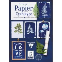 Papier Pour Cyanotype - A4 - 300 G/m² - 10 Feuilles - Clairefontaine Scrapbooking