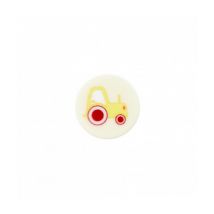 Boutons Tracteur Jaune 15 Mm X 3 - Union Knopf Jaune - PrymUnionKnopf