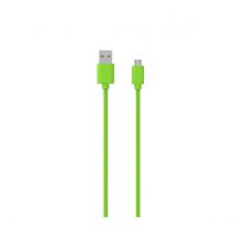 Jaym Câble Micro-usb Vers Usb-a 2,4a Charge Et Synchronisation Collection Pop 1,5m Vert