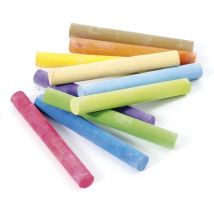 Boite De 10 Craies De Couleur - Jeujura