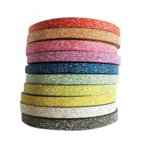 Rubans Adhésif Glitter Paillette 0,4 Cm 10 Pièces - Megacrea DIY