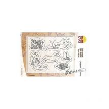 6 Tampons Transparents À La Campagne - Make me