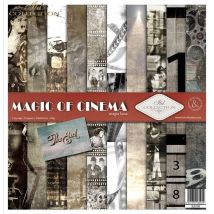 10 Papiers Assorties Scrapbooking 30.5 X 30.5 Cm Itd Collection Magic Of Cinema - ITD Collection
