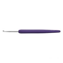 Aiguille À Crochet Ergonomique Violet - 3 Mm - Creotime