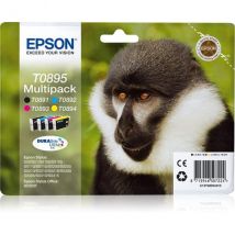 Epson Multipack T0895 - Singe - Noir, Cyan, Magenta, Jaune (c13t08954020) - Epson