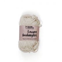 Fil De Coton Amigurumi Beige Levure Boulangère - Graine Creative