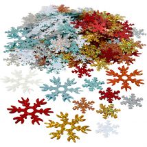 Paillettes, Dim. 25+45 Mm, Ass. De Couleurs, 250 Gr/ 1 Pq. - CC Hobby