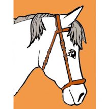 Kit Canevas Enfant Cheval 20x25cm - LUC