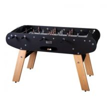 Baby-foot Onyx Noir Mat - Pieds Chene - René Pierre