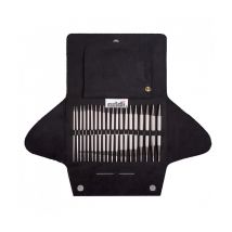 Set Aiguilles À Tricoter Interchangeables Basic - Addi Click Noir
