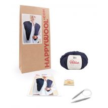 Kit Tricot Femme Gilet Mayline Marine 50/52 - Phildar