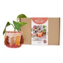 Kit Tissage - Tissez-moi - Mon Potissé Avec Amour - Terracotta - Atelier Poëtis