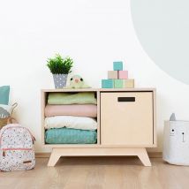 Meuble De Rangement Nabosky Verni 1x2 - Benlemi