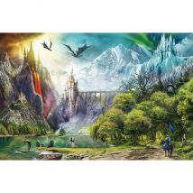 Puzzle Regne Des Dragons 3000 Pièces - Collection Monstre Et Château - Ravensburger - 164622 - Ravensburger