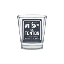 Verre À Whisky - Le Whisky De Tonton - Cadeau - Anniversaire - 9x8cm