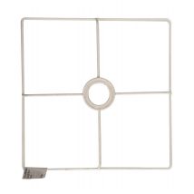 Armature Abat-jour Carré Avec Bague 20 Cm - Graine Creative