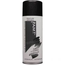Bombe De Peinture Noir Métallisé 330ml - Amt