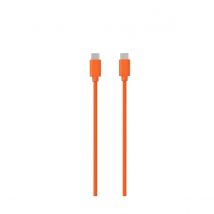 Jaym Câble Usb-c Vers Usb-c 3a Charge Et Synchronisation Collection Pop 1,5m Orange